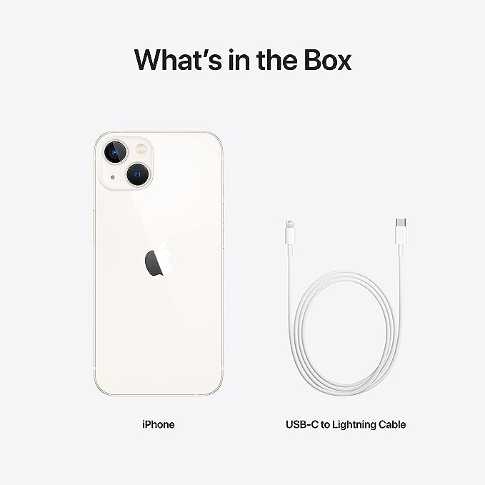 Apple iPhone 13 (Starlight, 128 GB)