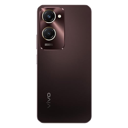 vivo Y28e 5G (Vintage Red, 4GB RAM, 128GB Storage) with No Cost