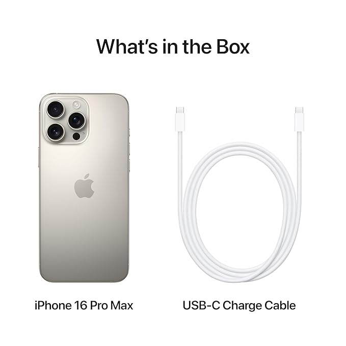 Apple iPhone 16 Pro Max (512 GB) - Natural Titanium