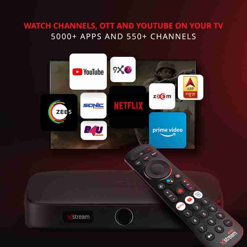 Airtel Xstream Only Box 1 Month