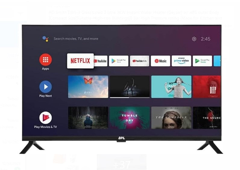 Bpl 109 cm (43 inch tv) Full Hd Android Smart Tv