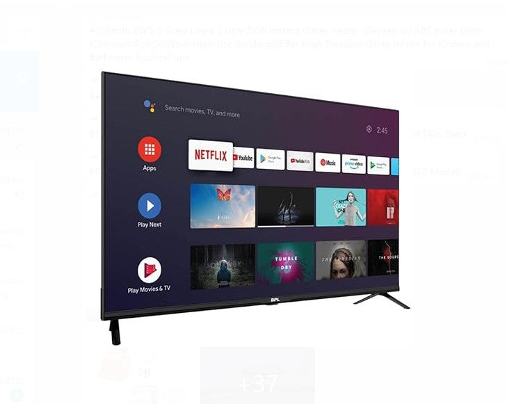 Bpl 109 cm (43 inch tv) Full Hd Android Smart Tv