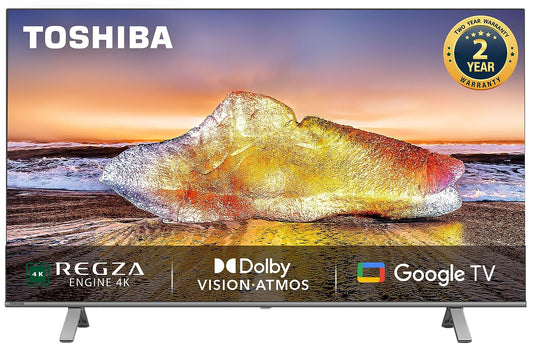 TOSHIBA 108 cm (43 inches) 4K Ultra HD Smart LED Google TV