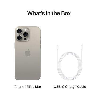 Apple iPhone 15 Pro Max (1 TB) - Natural Titanium