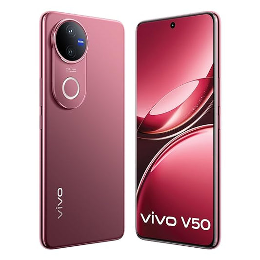 Vivo V50 5G (Rose Red, 8GB RAM, 256GB Storage