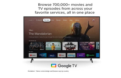 Sony Bravia 139 cm (55 inches) 4K Ultra HD Smart LED Google TV